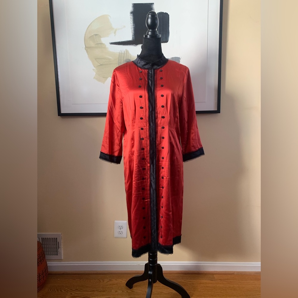 The J Peterman Company Silk Dress Sz 10